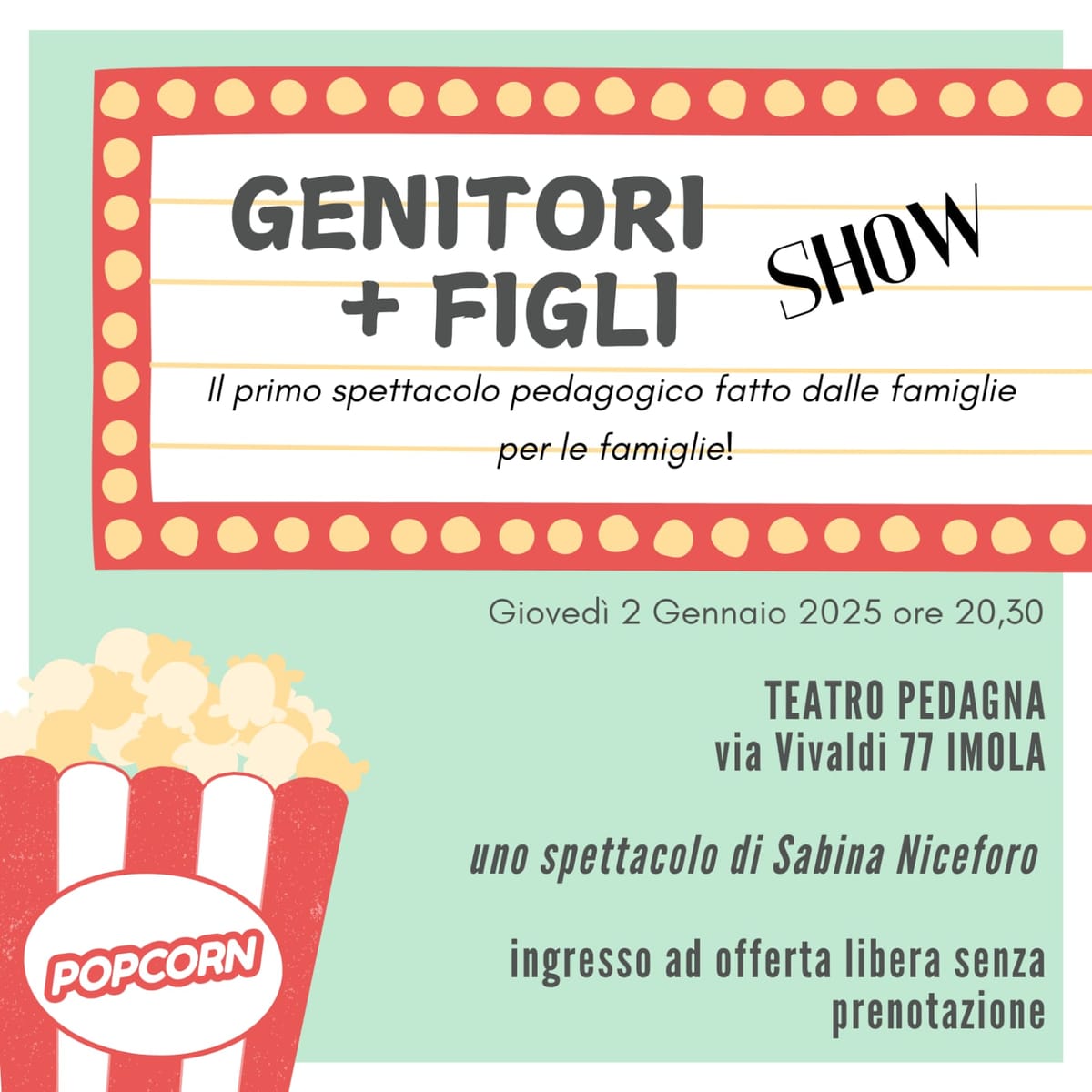 Genitori+Figli Show